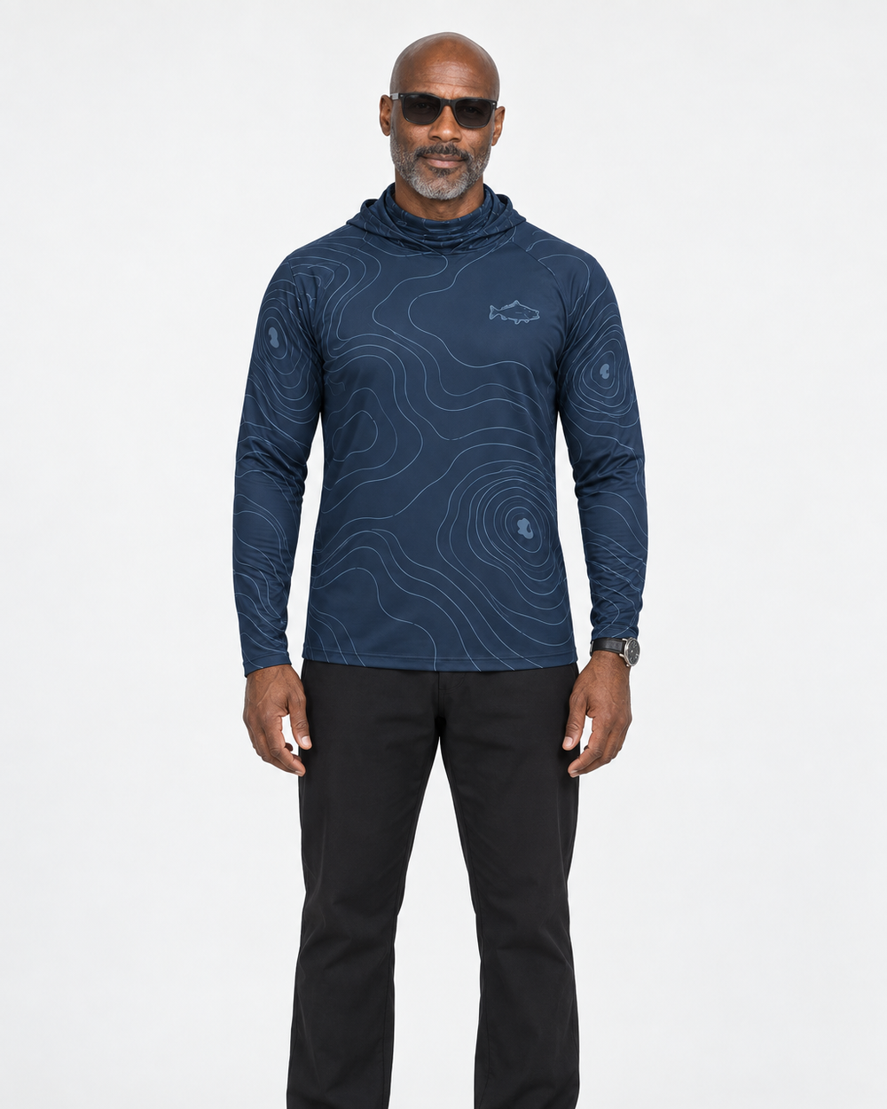 Deep Contour gaiter hoodie