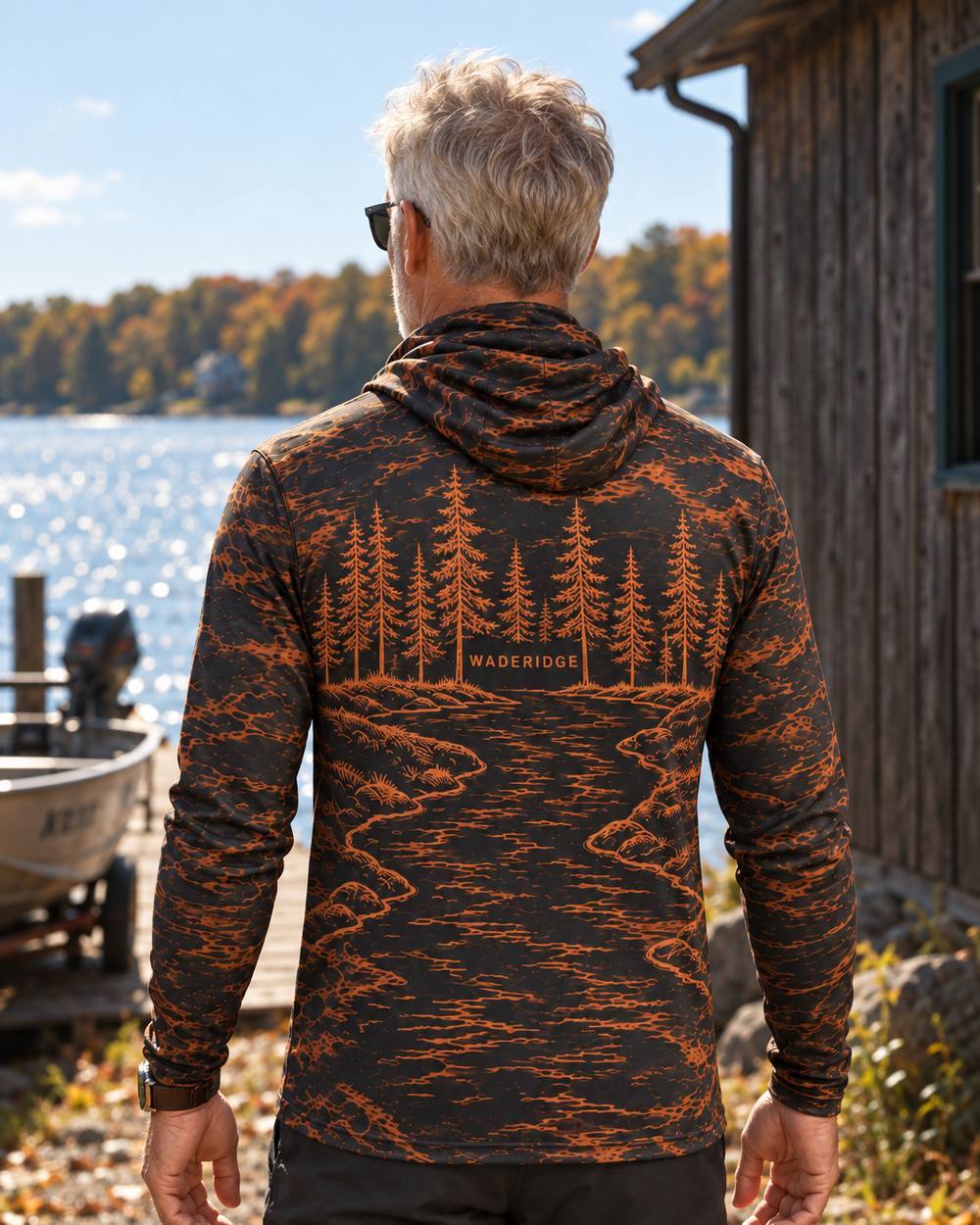 Bait Shop Good Times gaiter hoodie