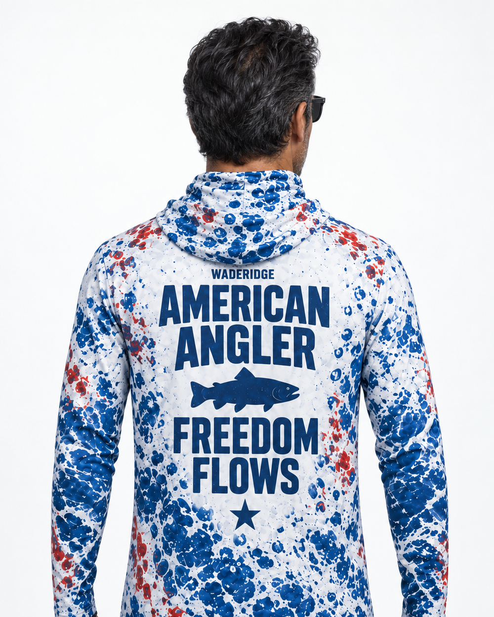 American Angler gaiter hoodie