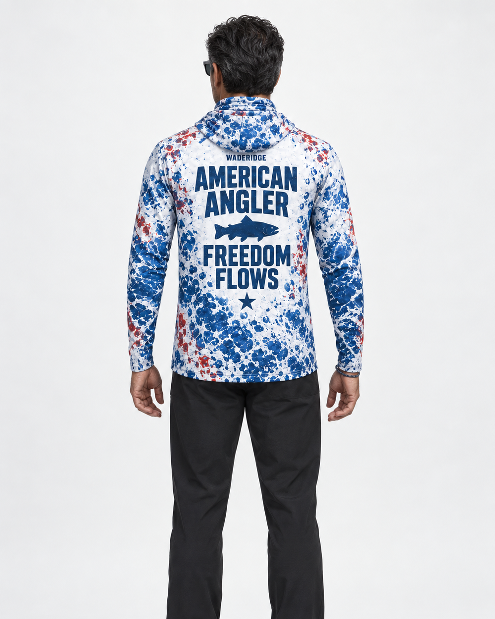 American Angler gaiter hoodie