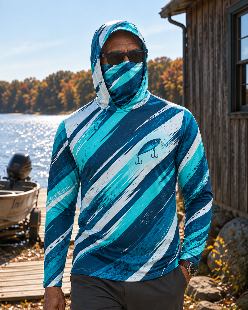 Cut Water gaiter hoodie
