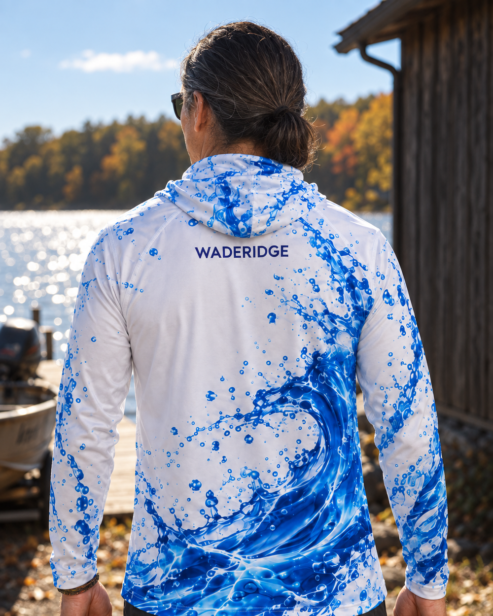 Clean Strike gaiter hoodie