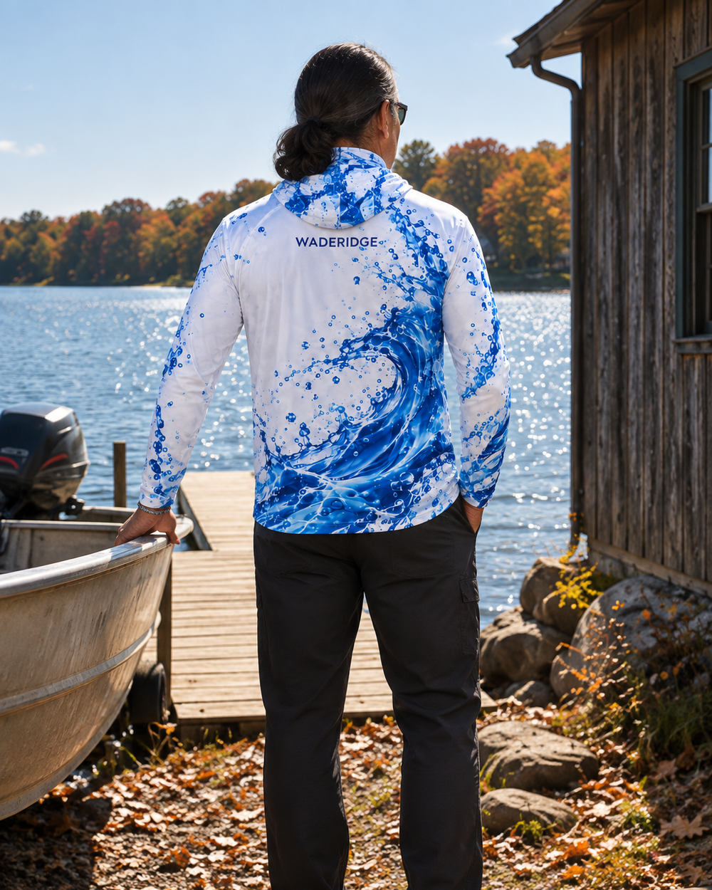 Clean Strike gaiter hoodie
