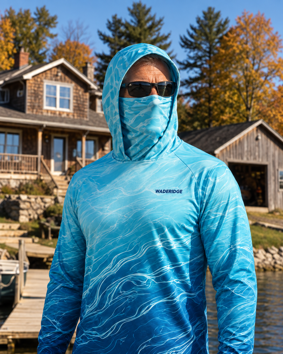 Open Water gaiter hoodie