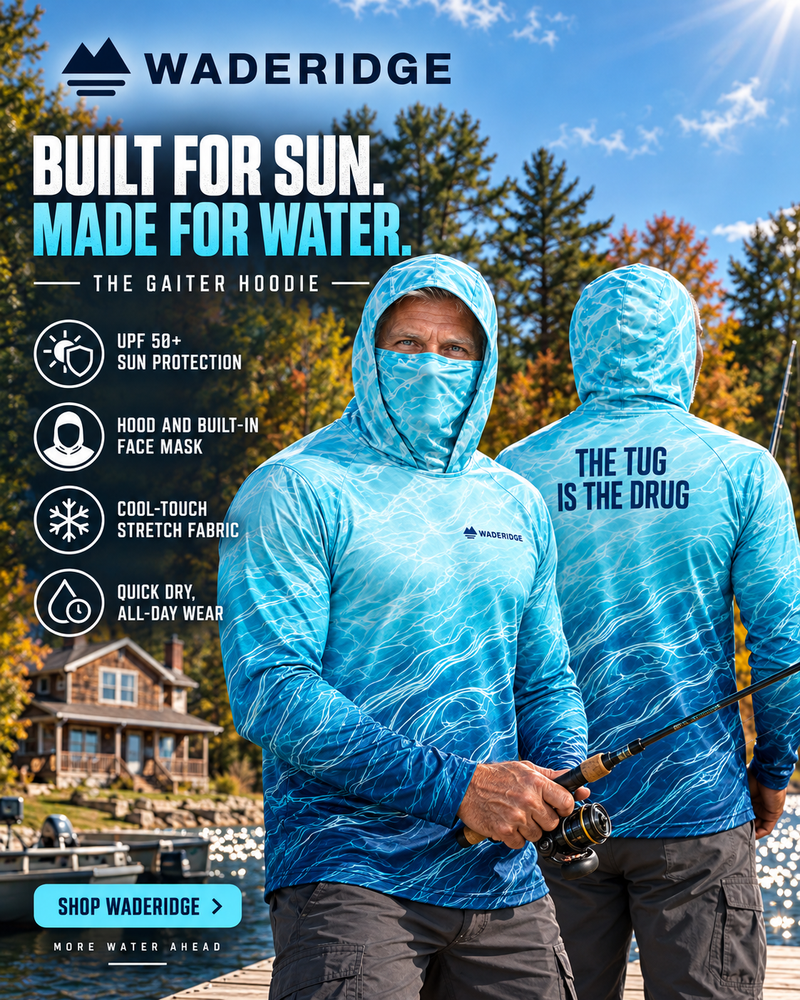 Open Water gaiter hoodie