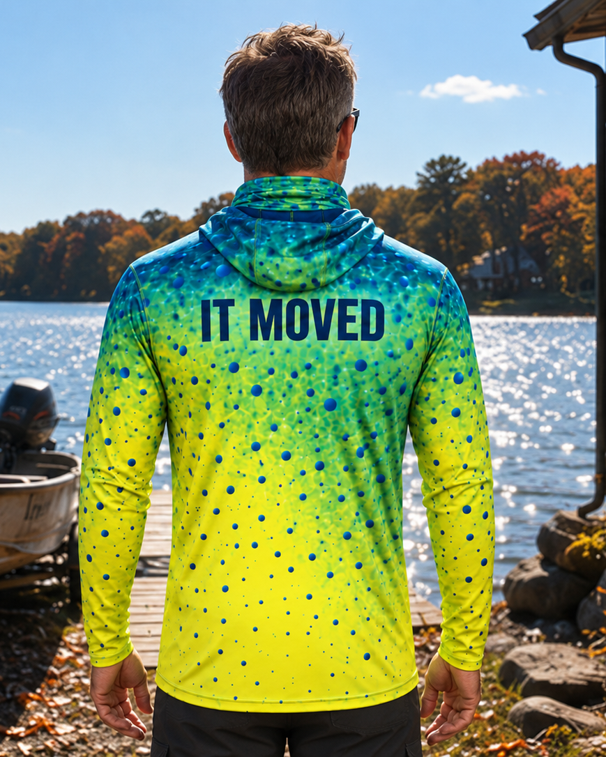 Mahi Glow gaiter hoodie