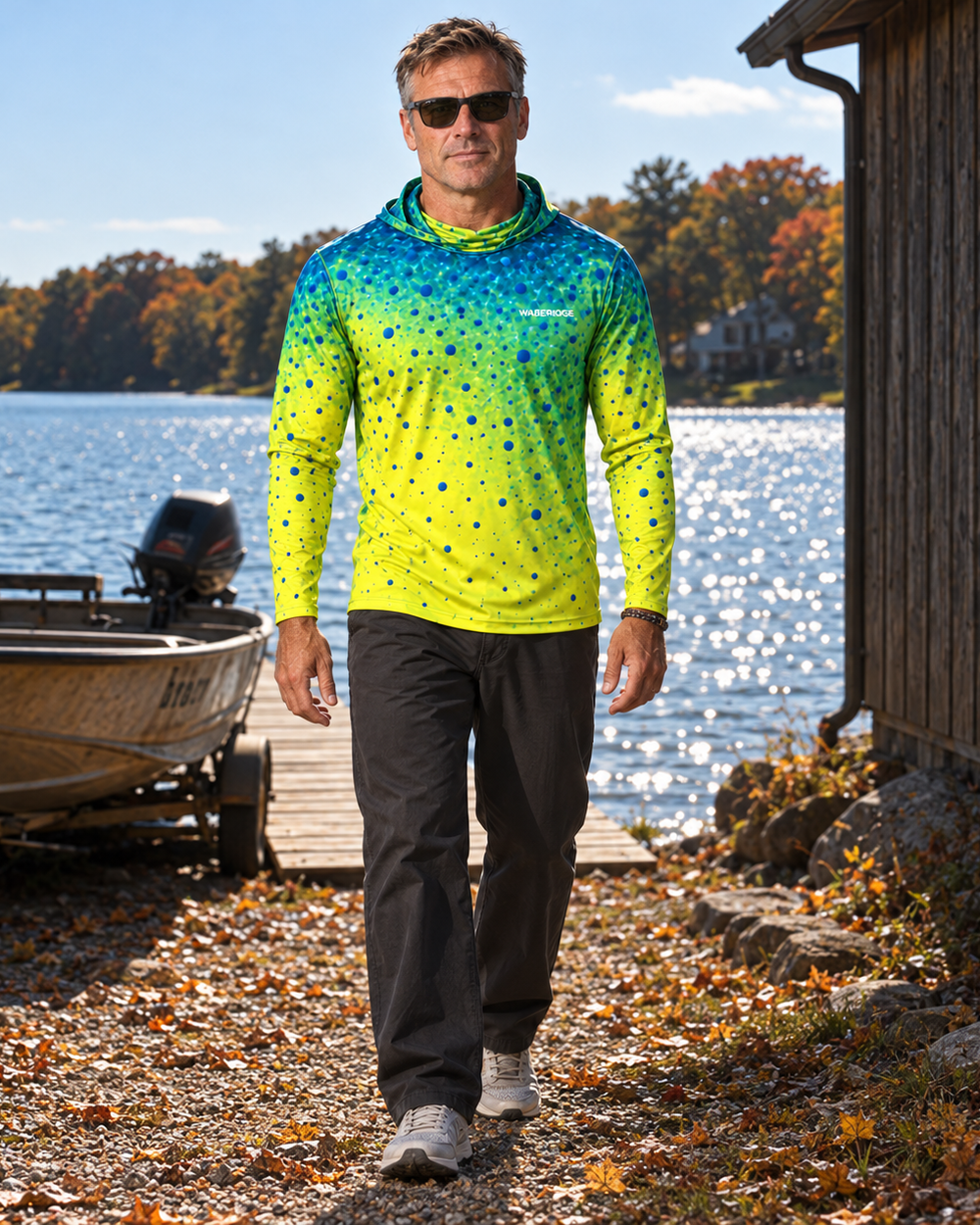 Mahi Glow gaiter hoodie