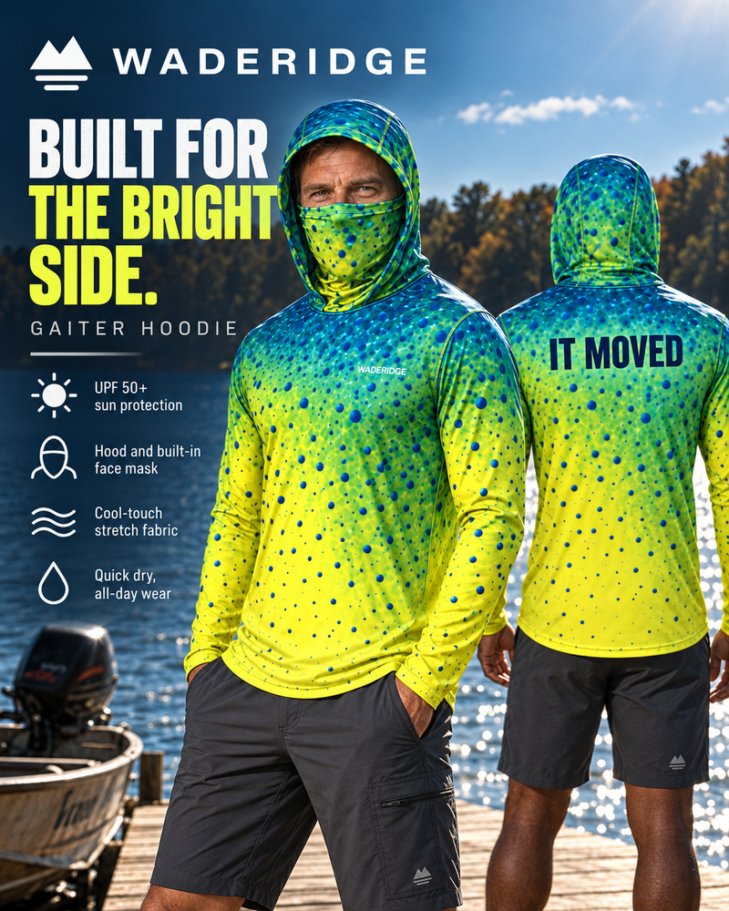 Mahi Glow gaiter hoodie