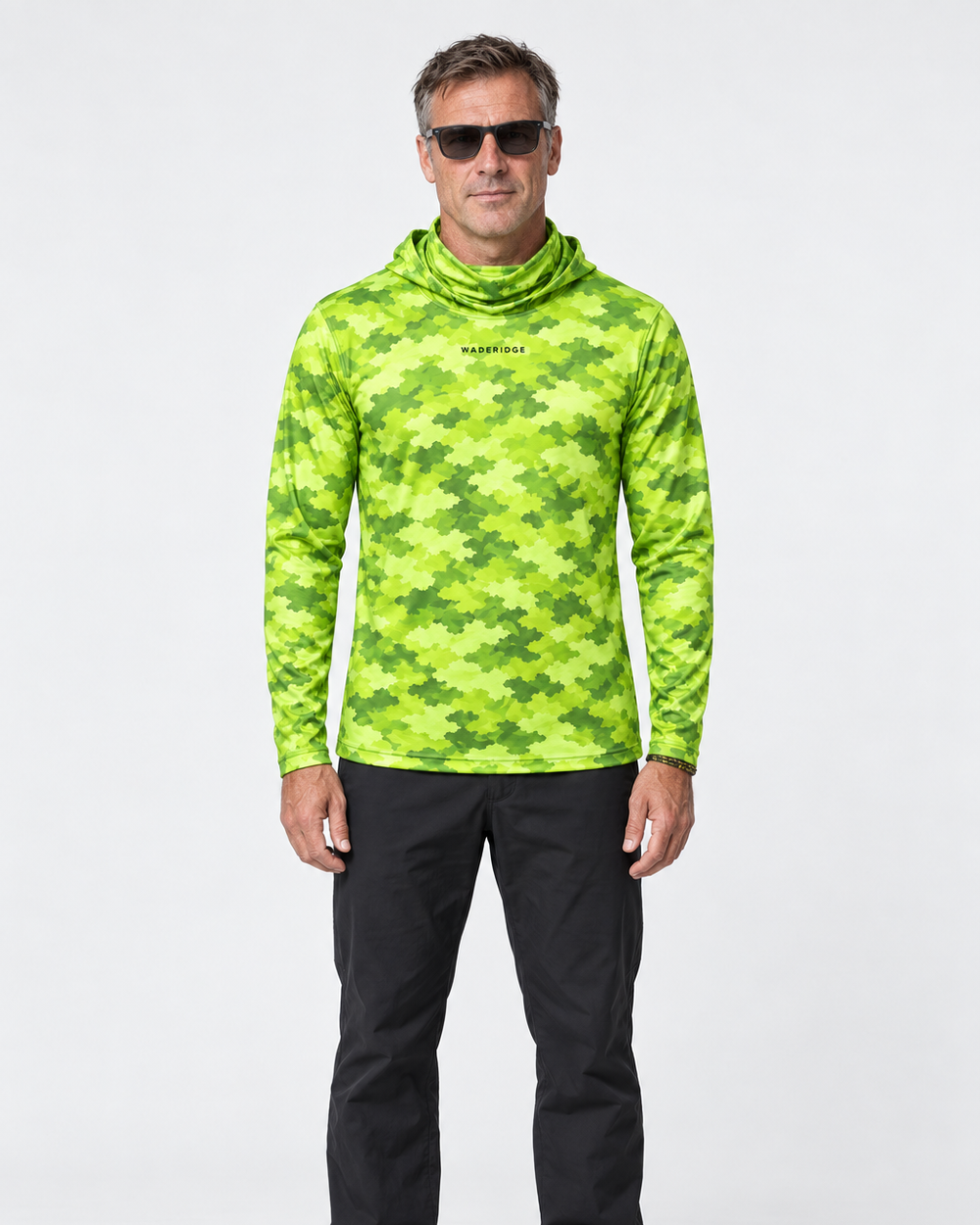 Lily Pad Camo gaiter hoodie