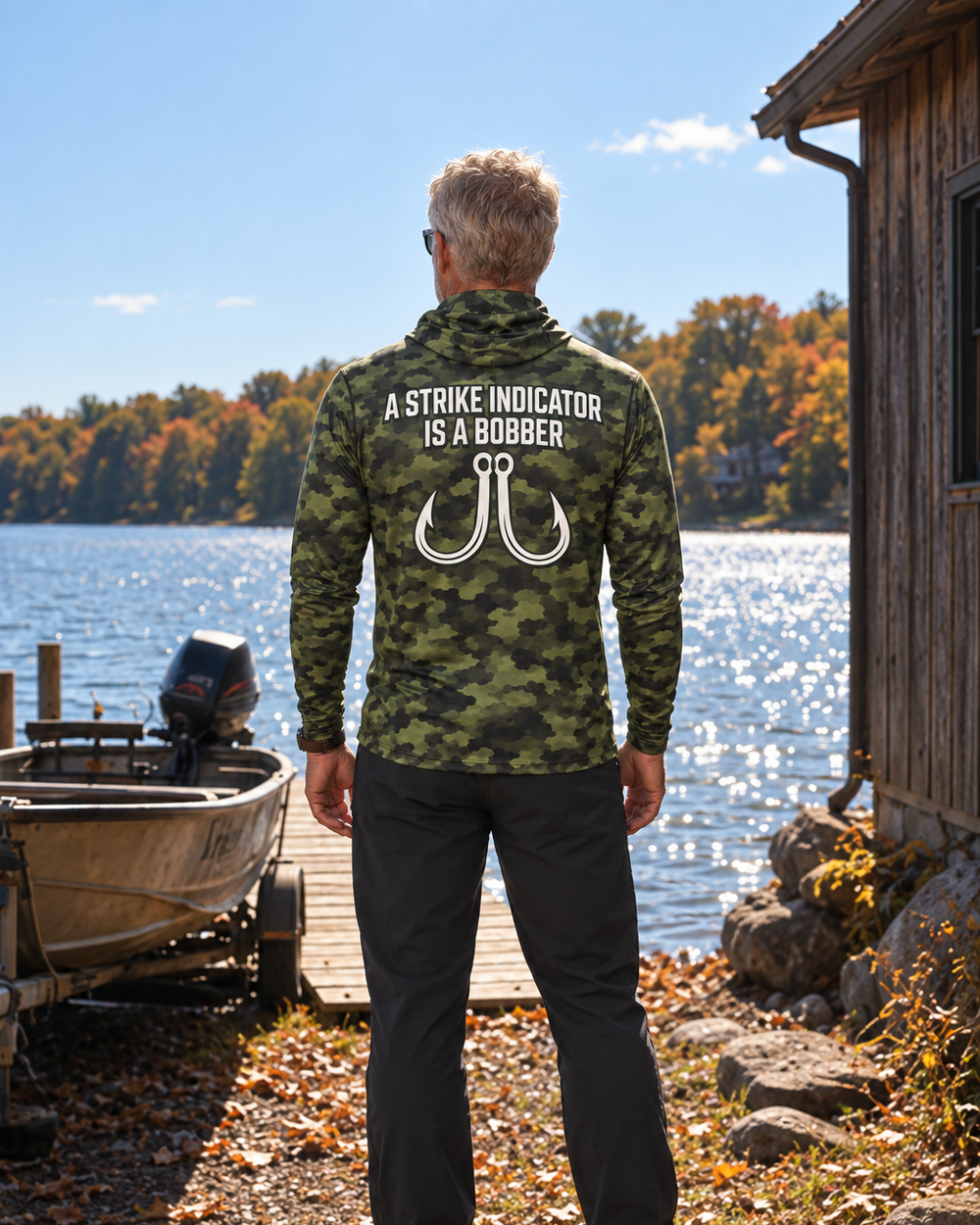 Freshwater Pro gaiter hoodie