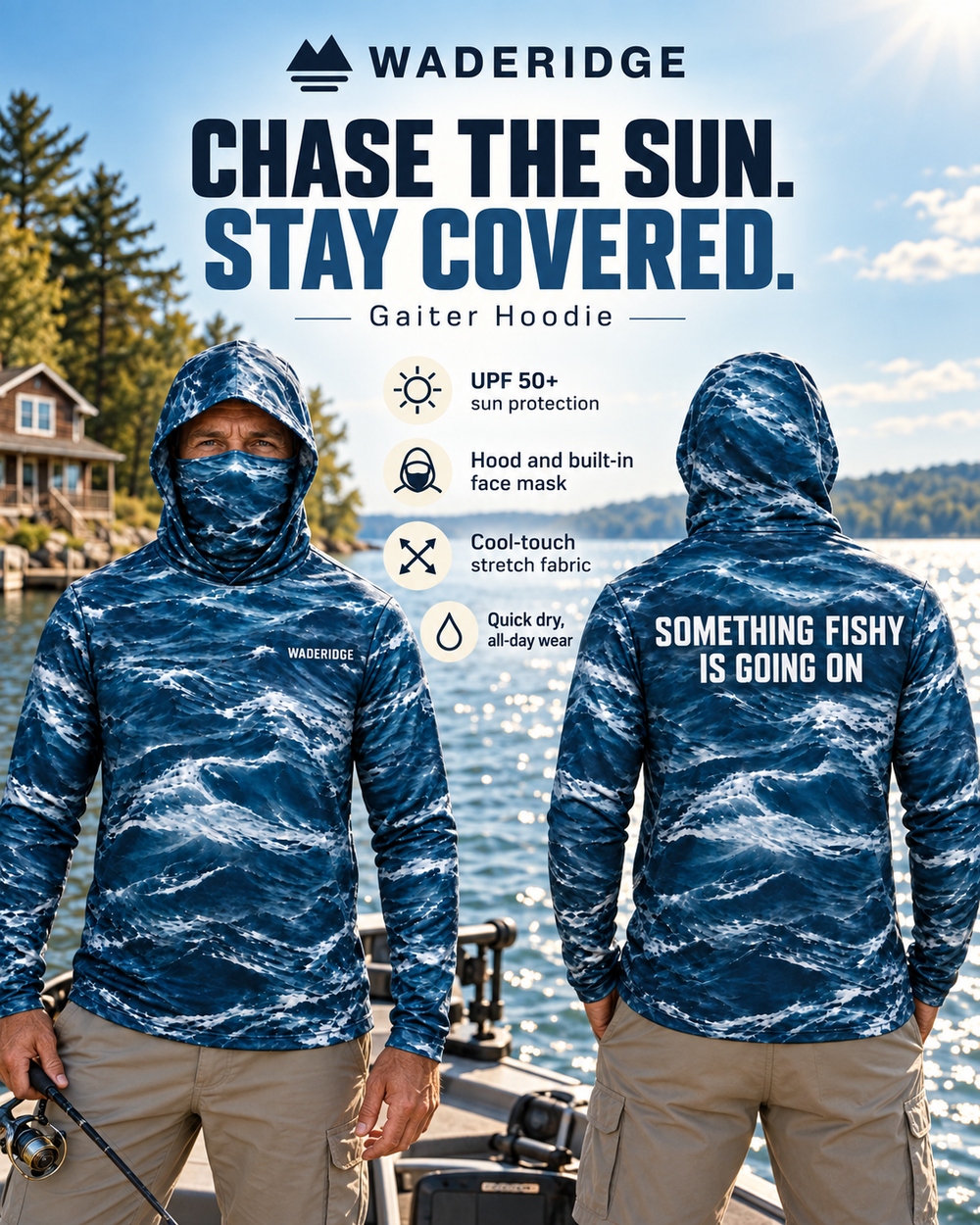 Coastal Crew gaiter hoodie