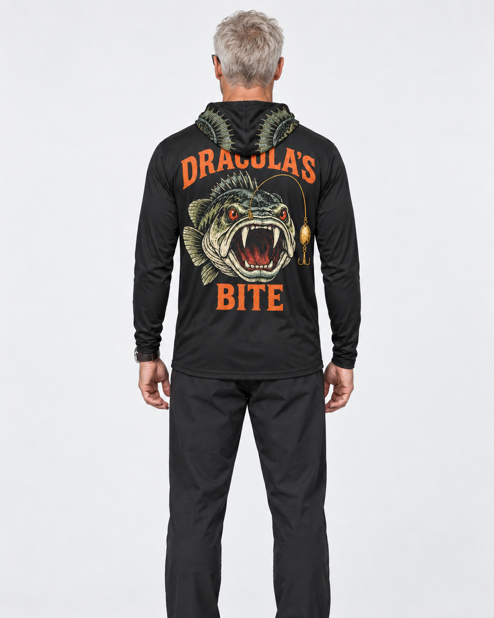 Dracula's Bite gaiter hoodie
