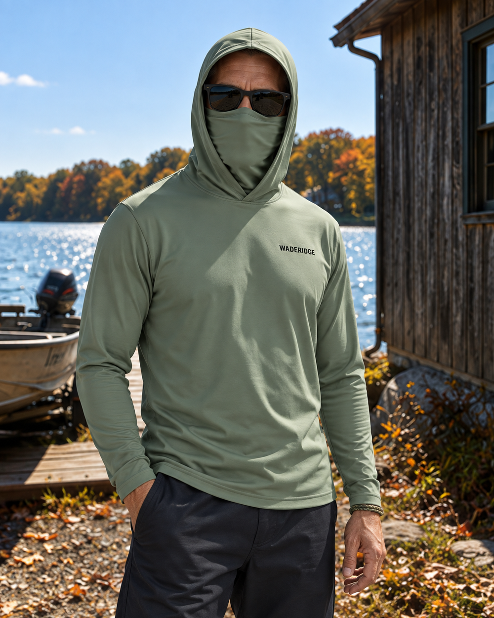 Something's Fishy and Undead gaiter hoodie