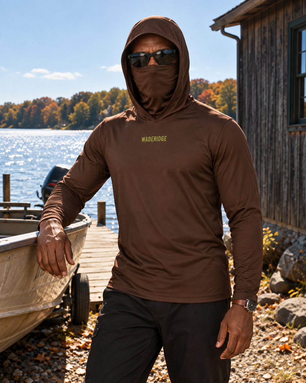 Zombass gaiter hoodie