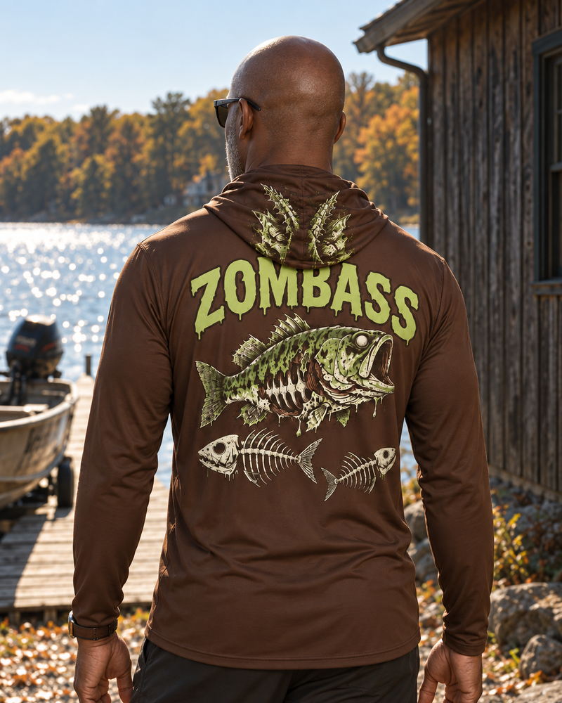 Zombass gaiter hoodie