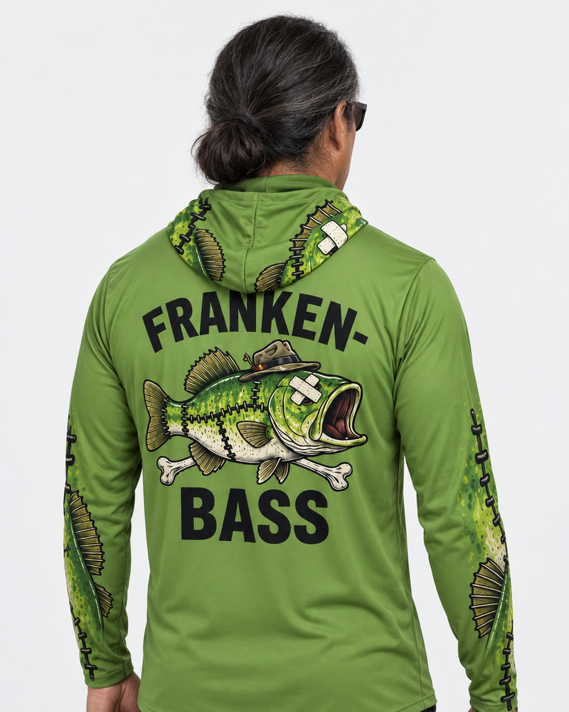 Franken-Bass gaiter hoodie