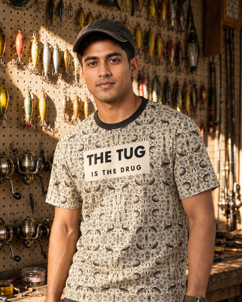 Tug Damask performance tee