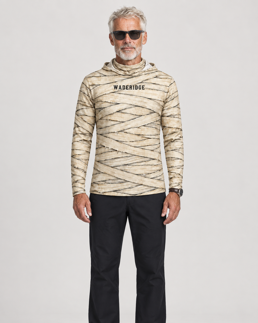 Mummy's Catch gaiter hoodie