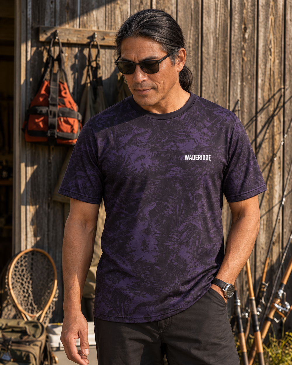 I Protect Fish Ghost performance tee