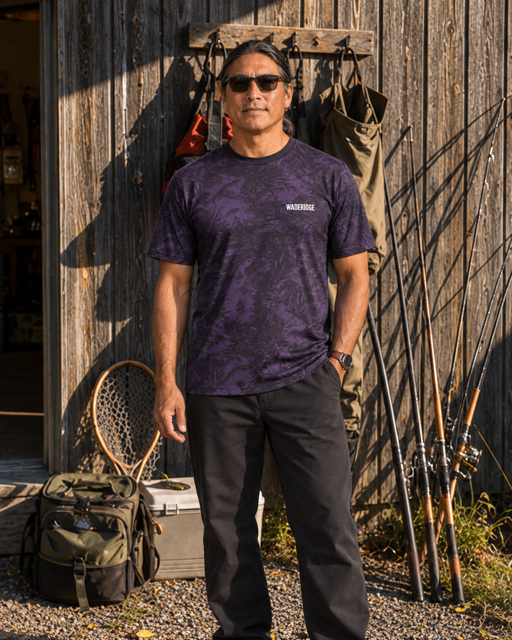 I Protect Fish Ghost performance tee