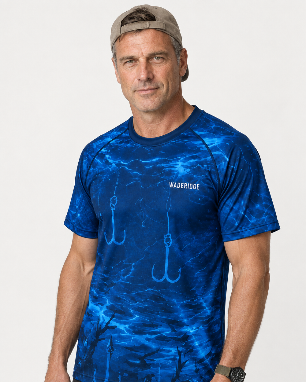 Lures Catch Fishermen performance tee