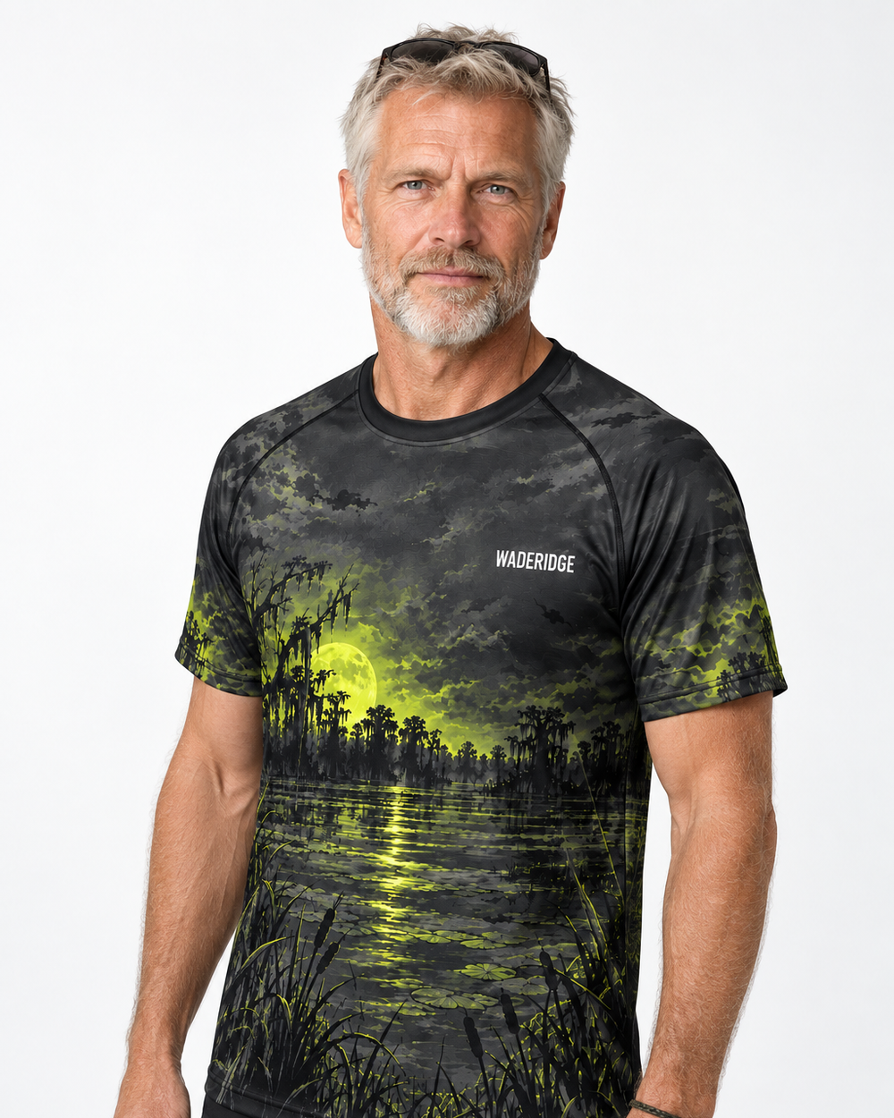 Y'all Catch Fish Skeleton performance tee