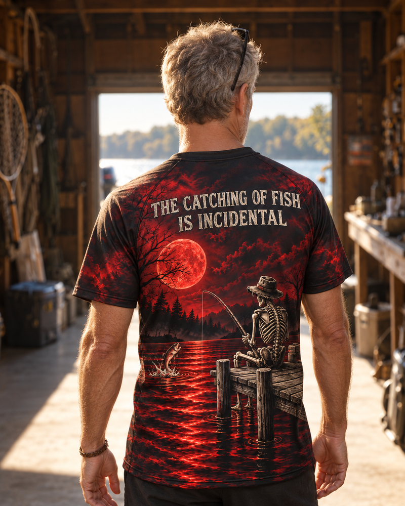 Catching Is Incidental performance tee