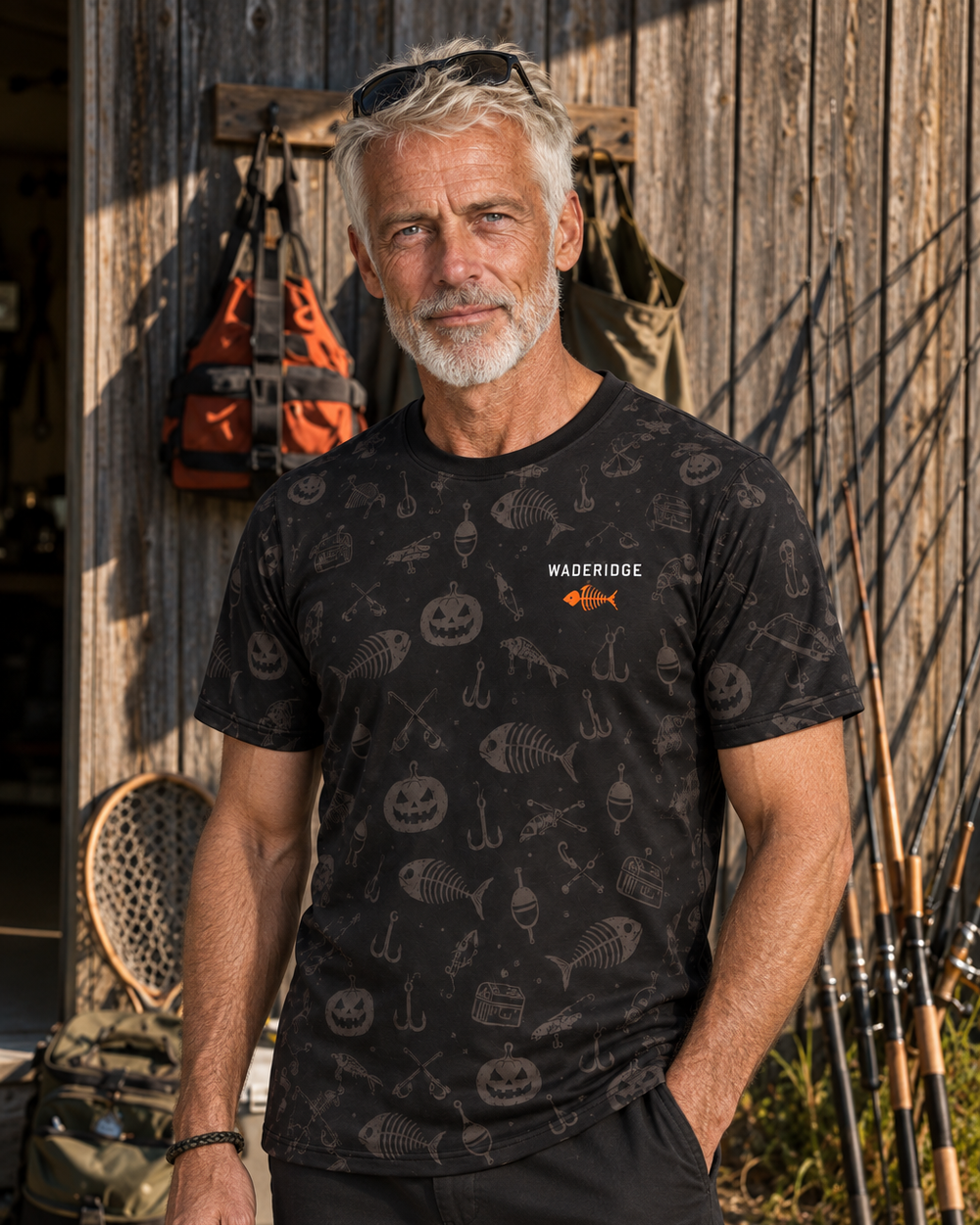 Not Good at It Skeleton performance tee