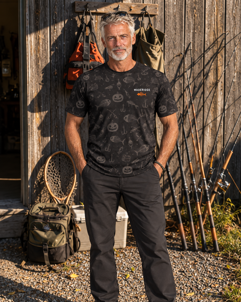 Not Good at It Skeleton performance tee