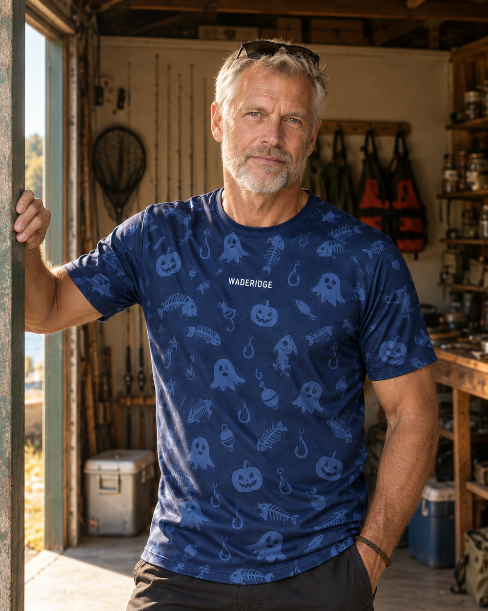 Crappie Not a Bass performance tee