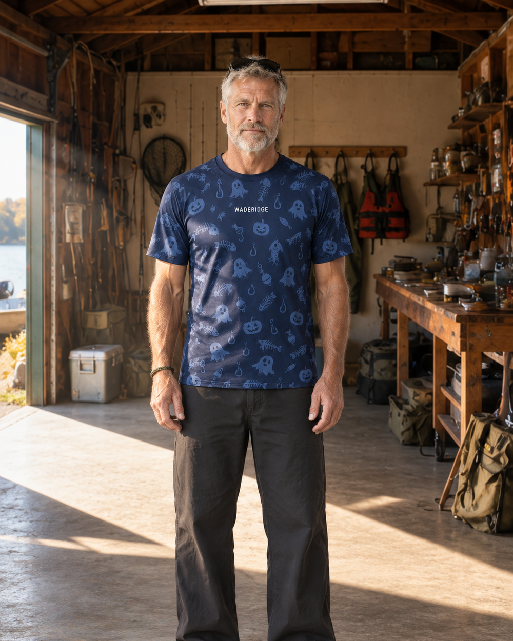 Crappie Not a Bass performance tee