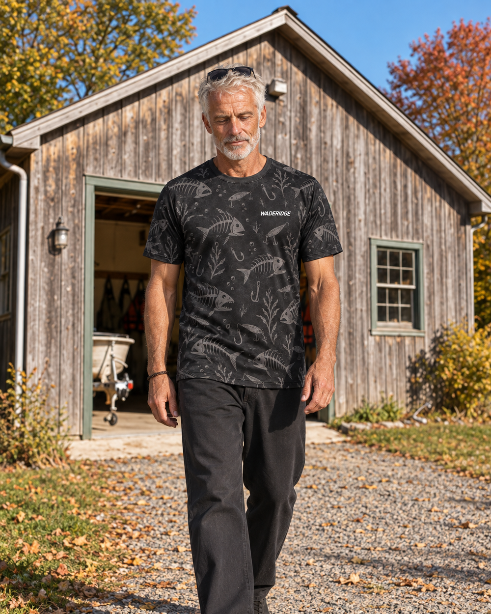 Lucky Shirt Skeleton performance tee