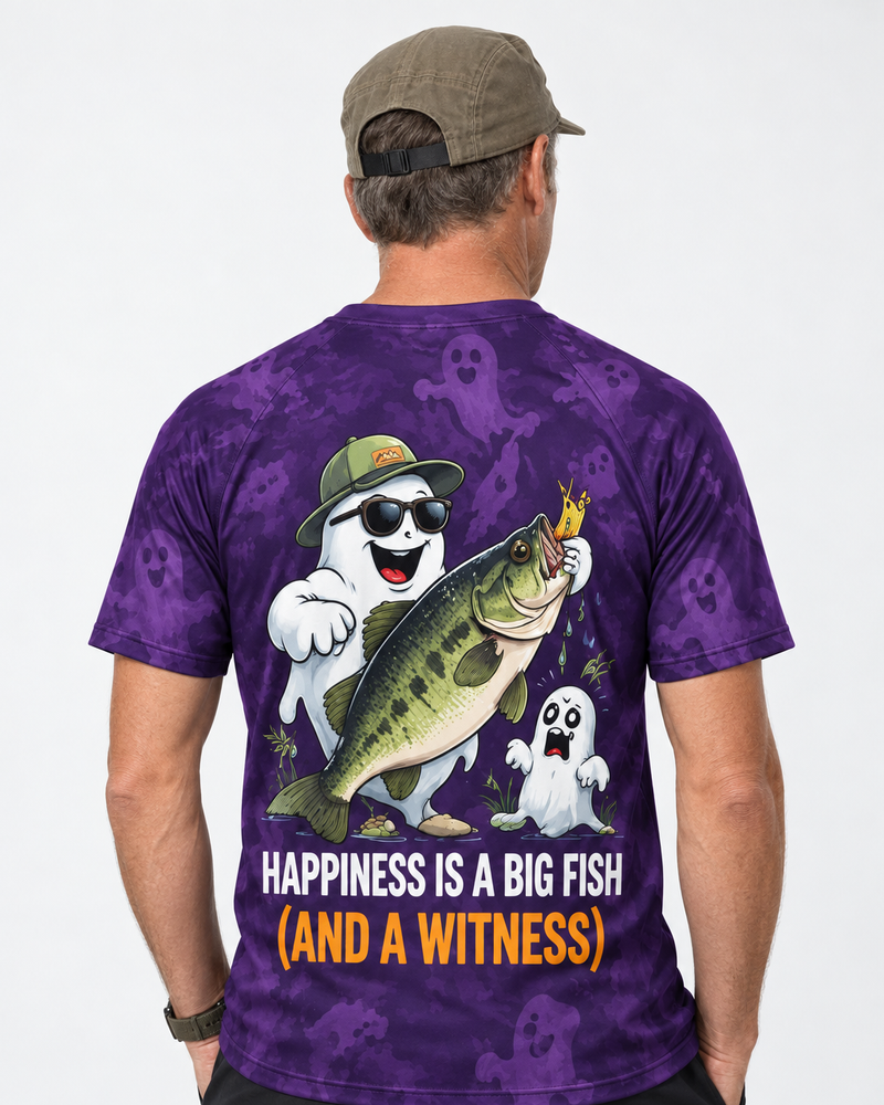 Big Fish and a Witness performance tee