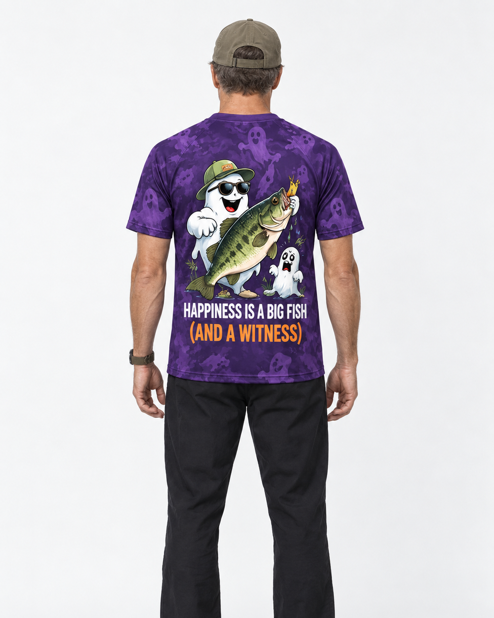 Big Fish and a Witness performance tee