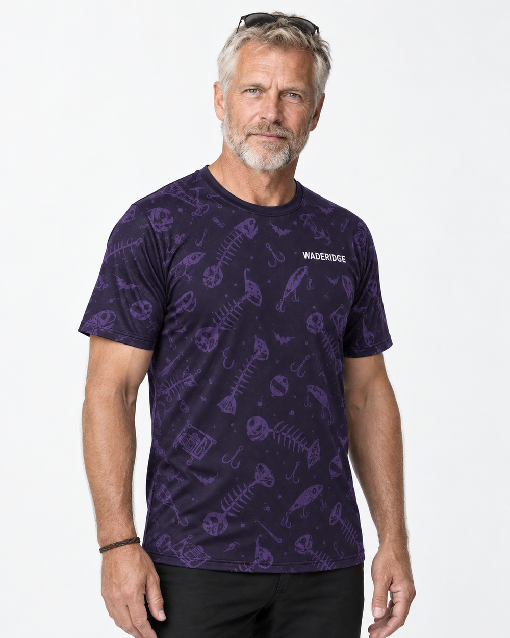 Procrastifishing Skeleton performance tee