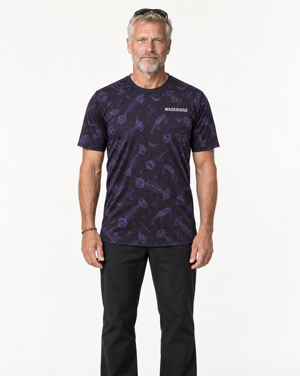 Procrastifishing Skeleton performance tee
