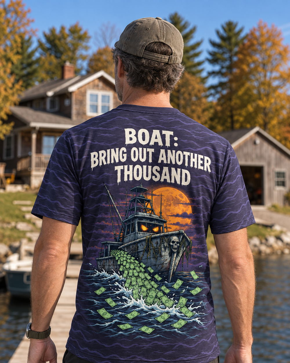 Boat Another Thousand performance tee