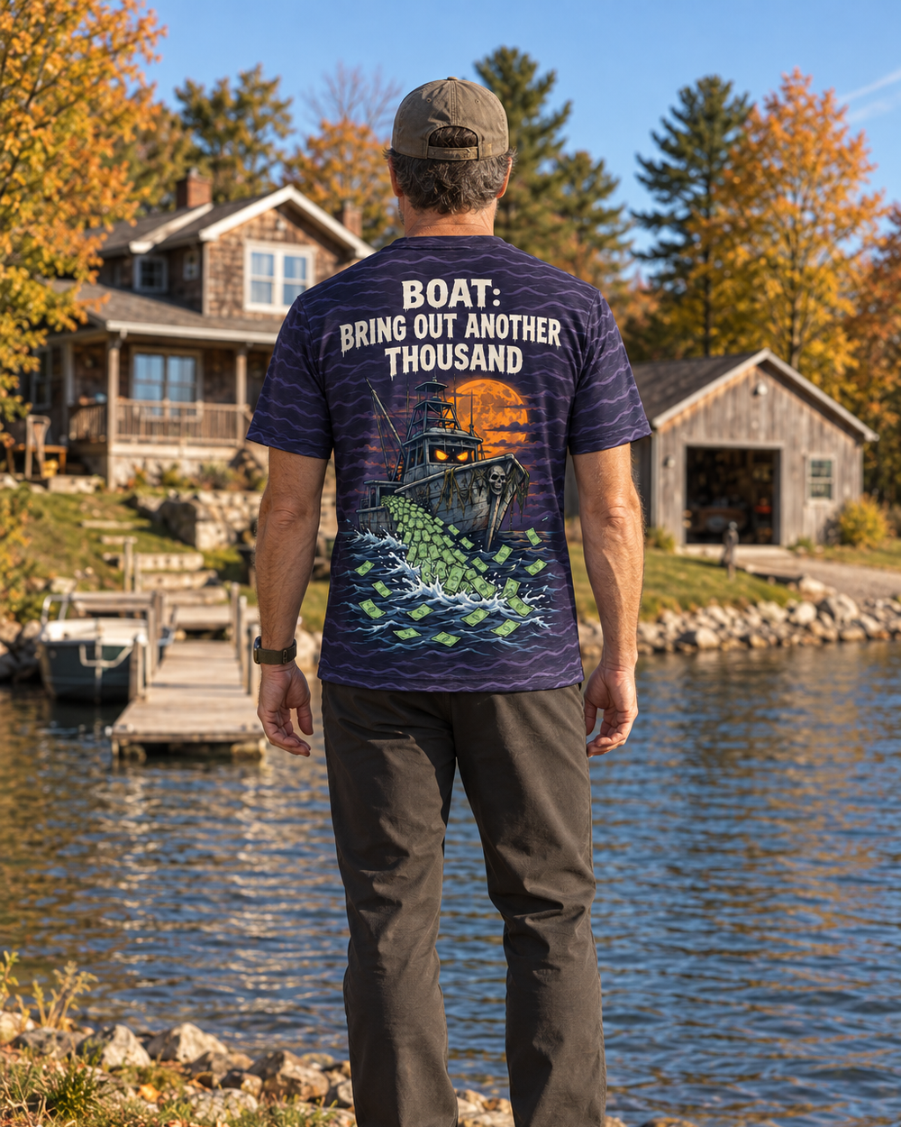 Boat Another Thousand performance tee