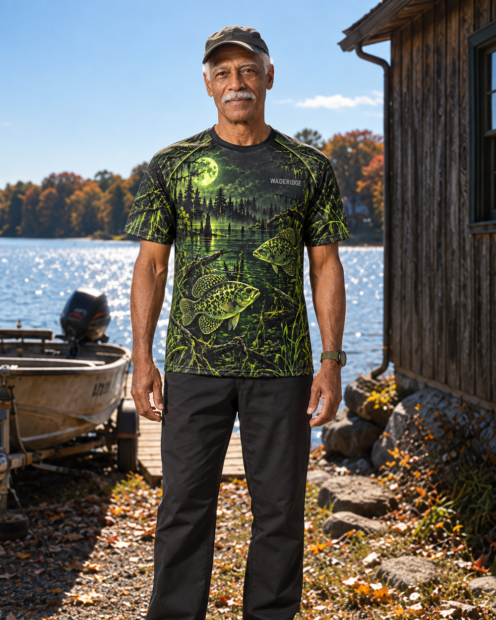 Crappie Day Witch performance tee