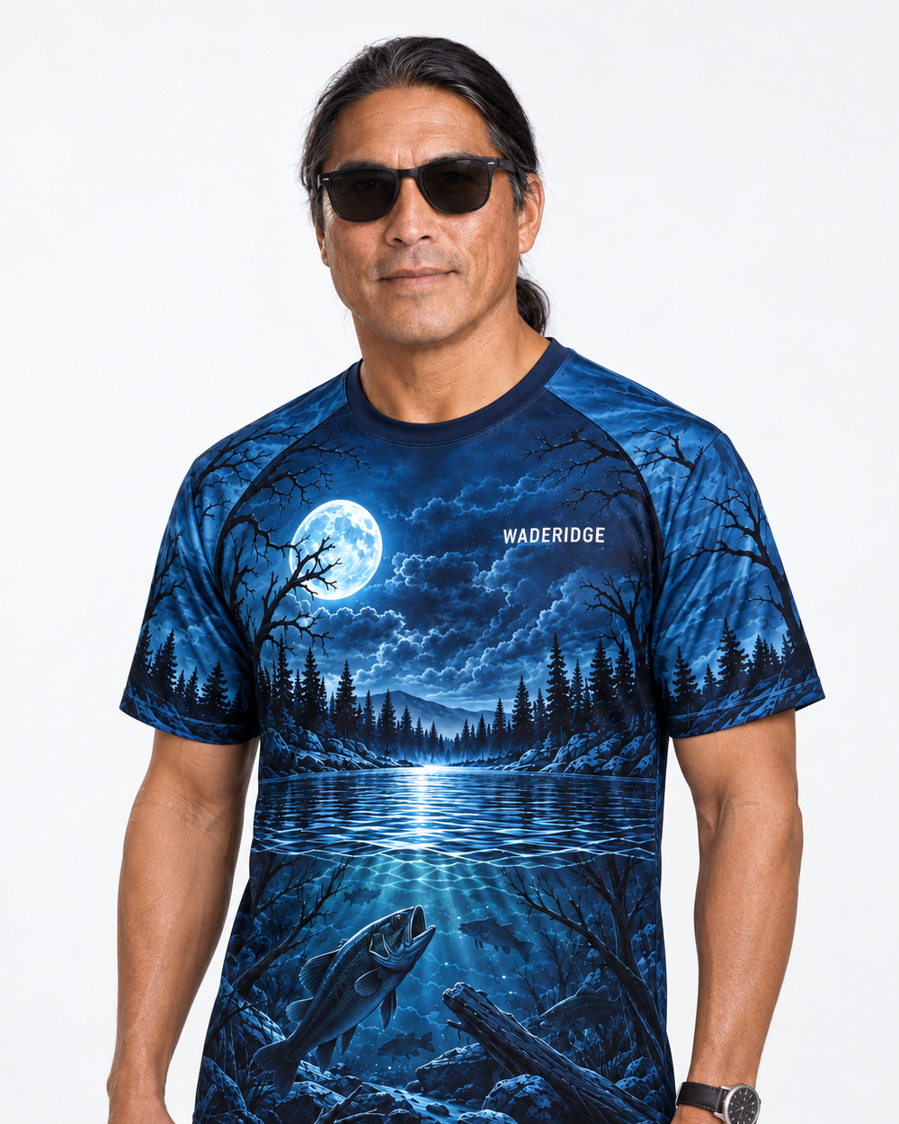 Fish Whisperer Ghost performance tee