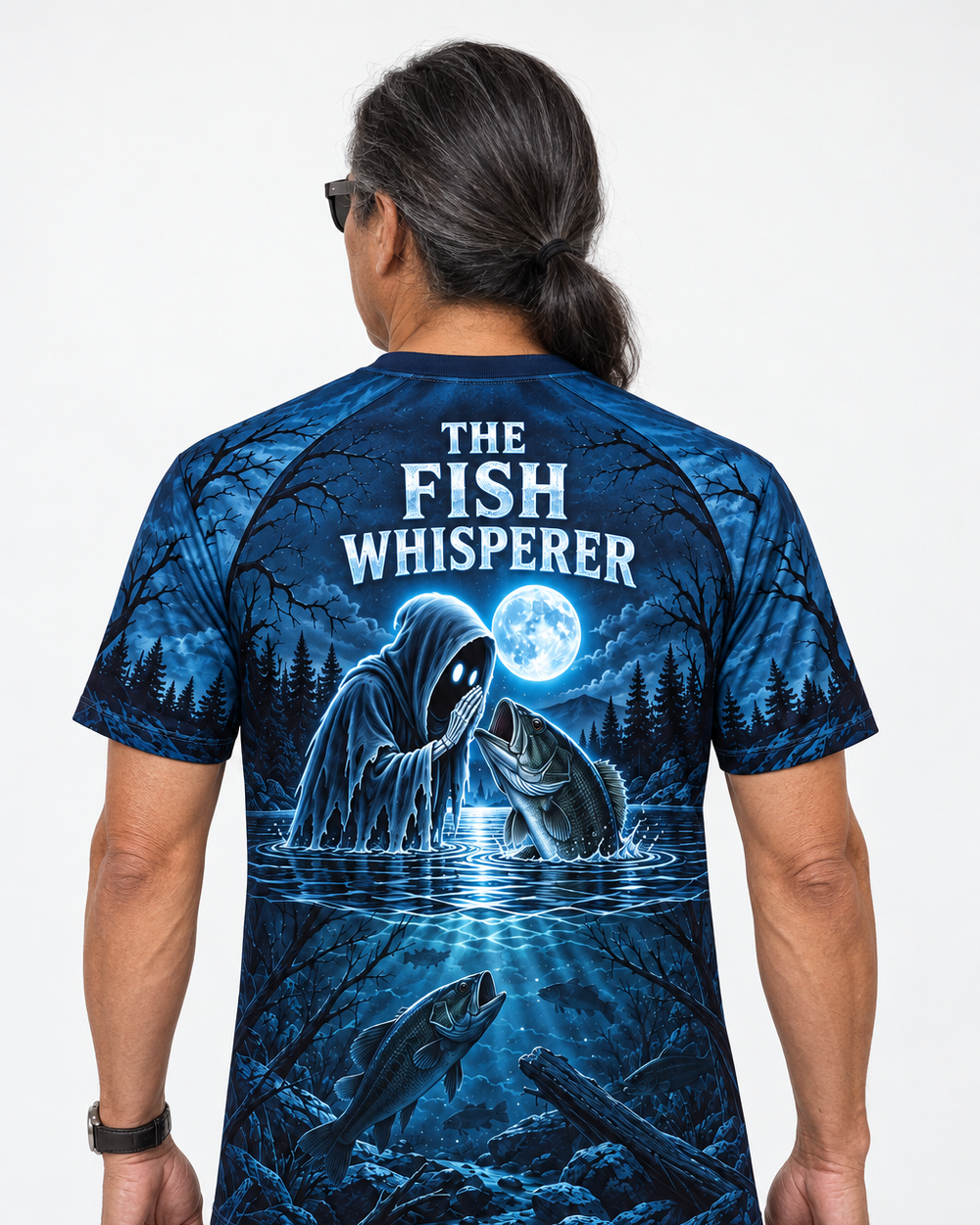 Fish Whisperer Ghost performance tee