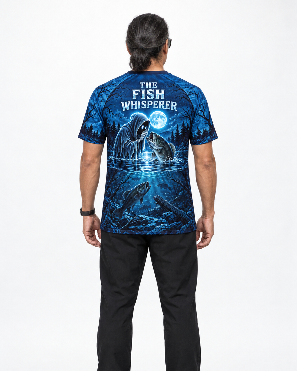 Fish Whisperer Ghost performance tee