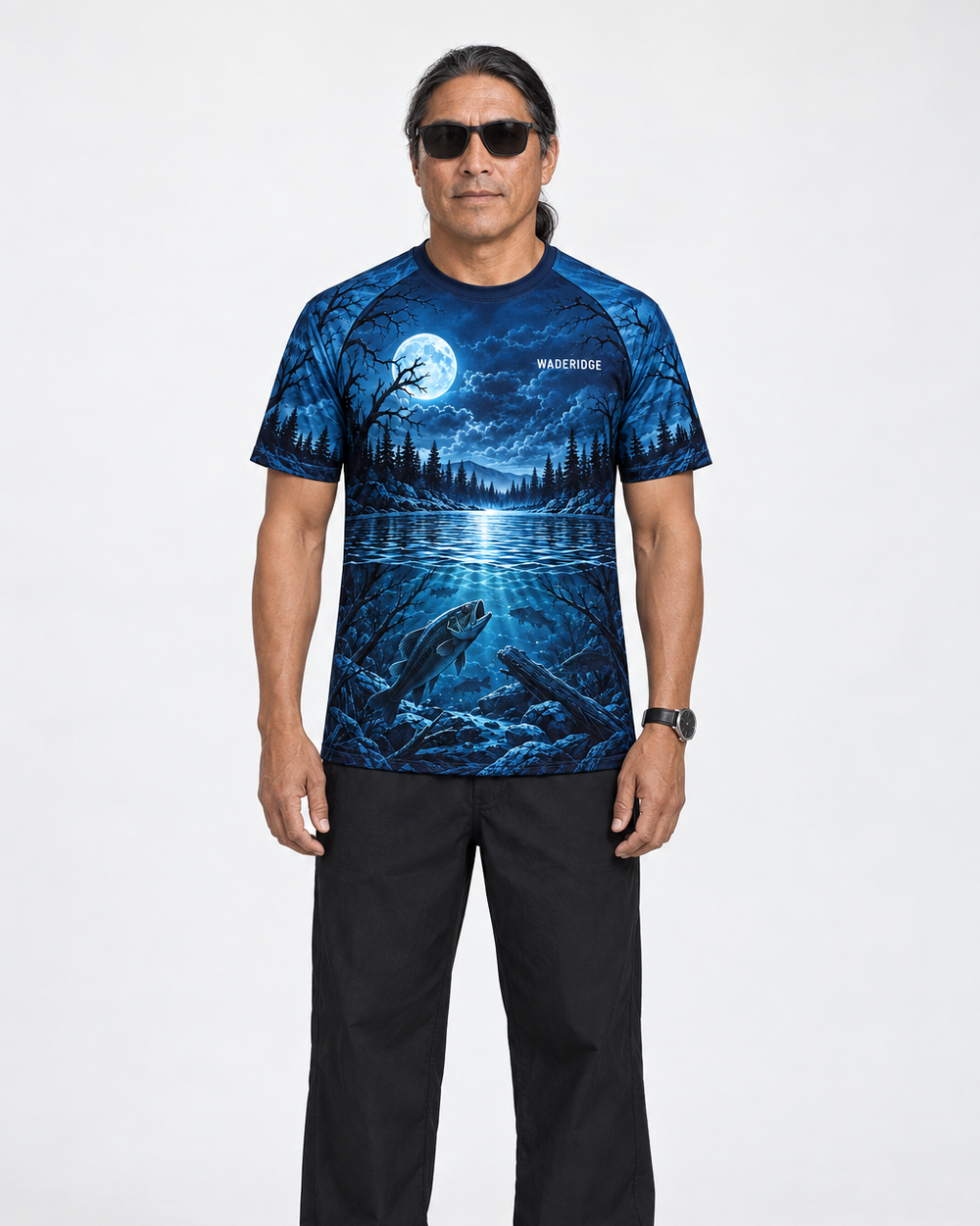 Fish Whisperer Ghost performance tee