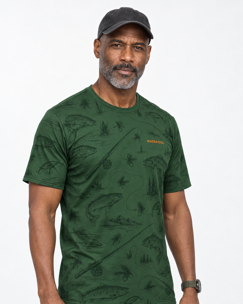 Find Trout Type performance tee