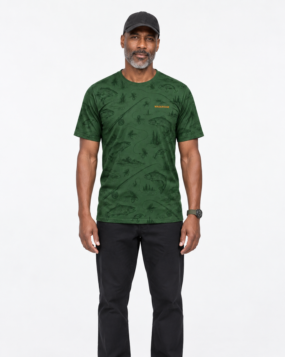 Find Trout Type performance tee