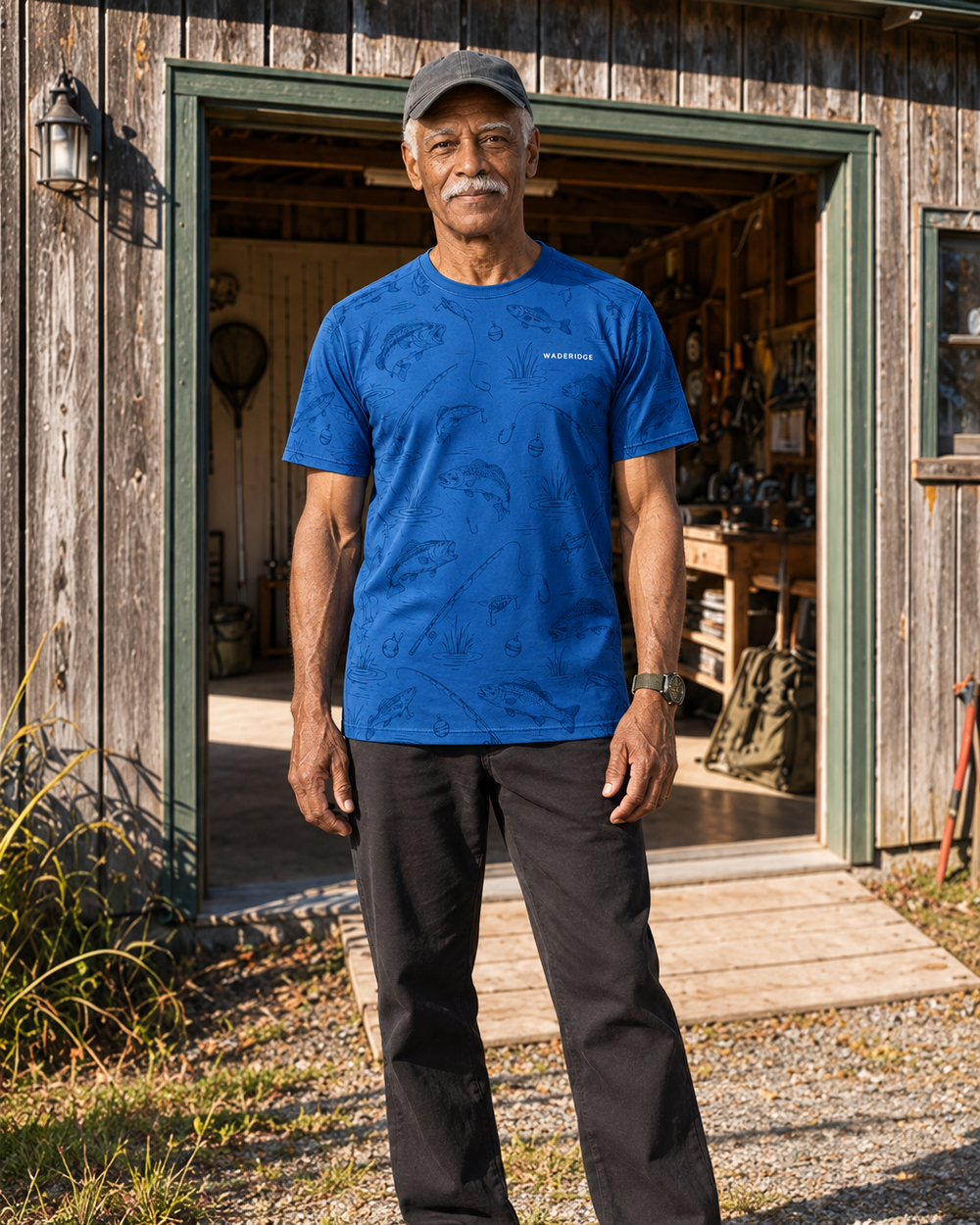 Fish Whisperer Type performance tee