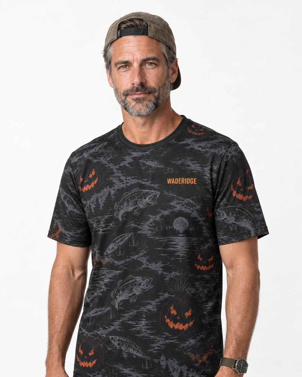 Costume Guy Who Catches Fish performance tee