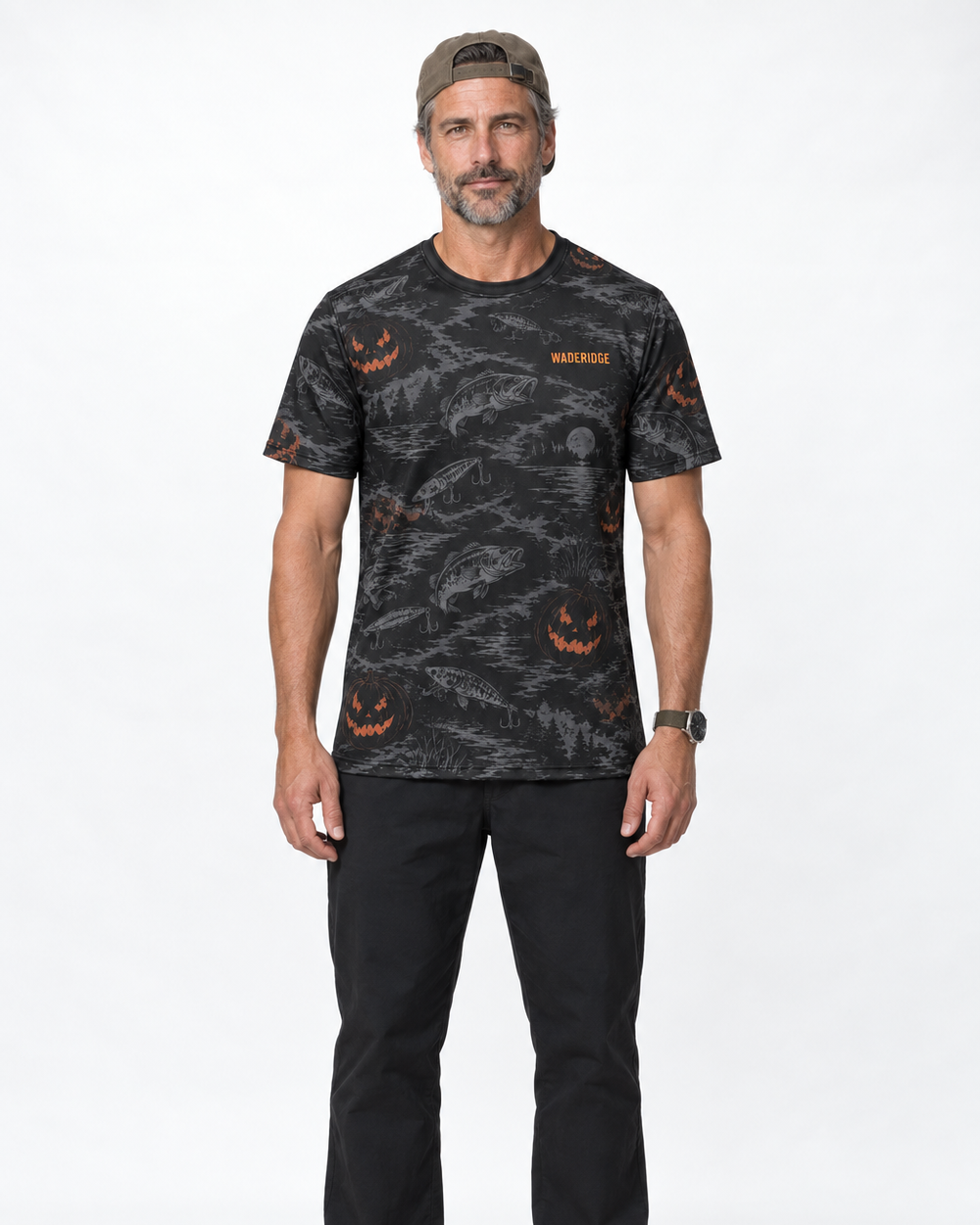 Costume Guy Who Catches Fish performance tee
