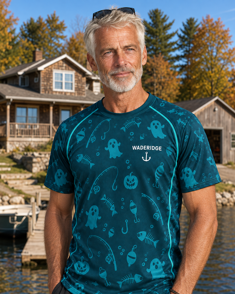 Ghost Fish Costume performance tee