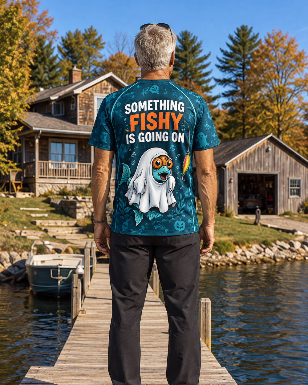 Ghost Fish Costume performance tee
